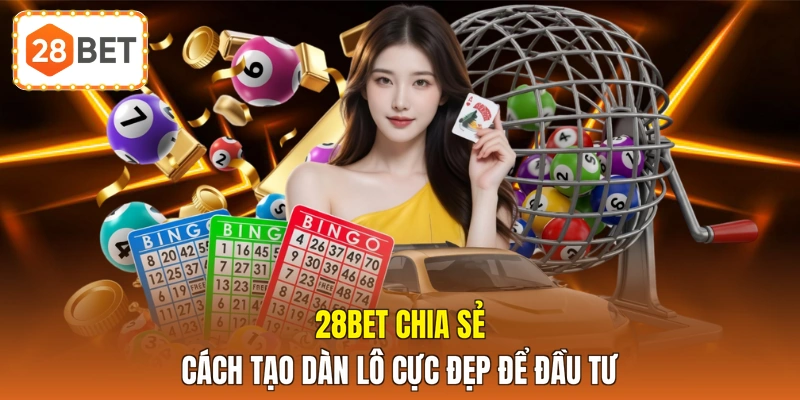 28BET chia sẻ cách tạo dàn lô cực đẹp để đầu tư
