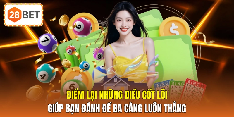 Điểm lại những điều cốt lõi giúp bạn đánh đề ba càng luôn thắng