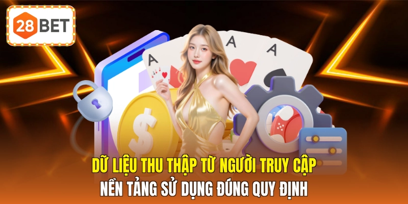 Dữ liệu thu thập từ người truy cập nền tảng sử dụng đúng quy định