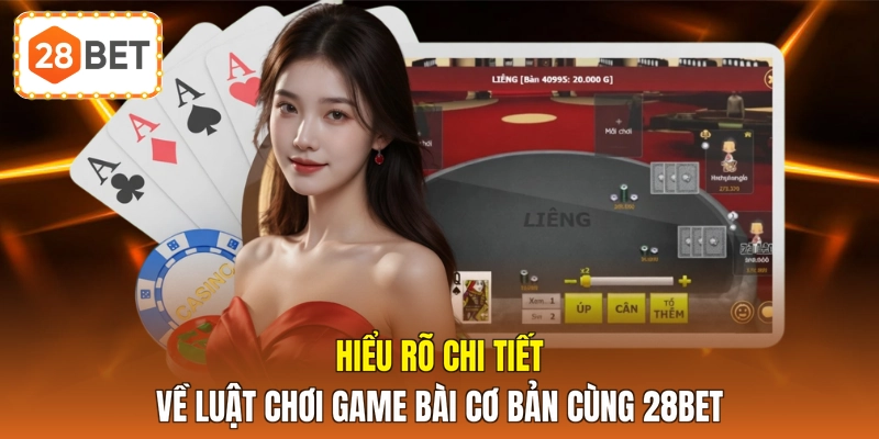Hiểu rõ chi tiết về luật chơi game bài cơ bản cùng 28BET