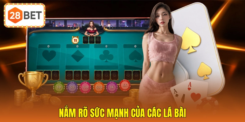Nắm rõ sức mạnh của các lá bài