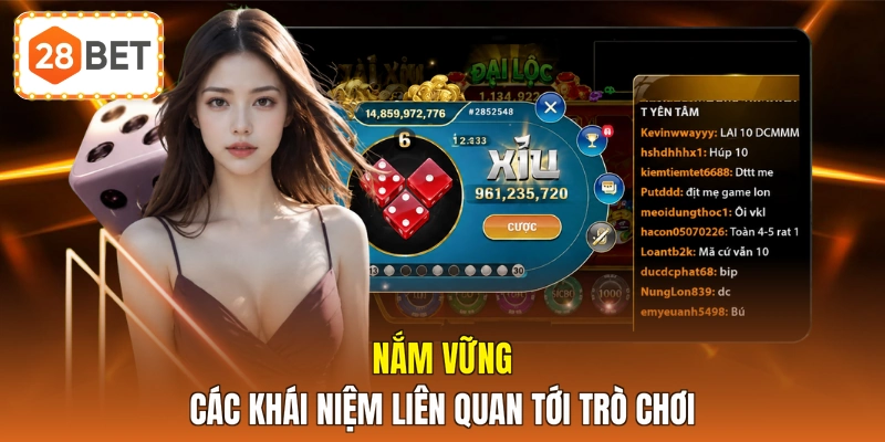 Nắm vững các khái niệm liên quan tới trò chơi